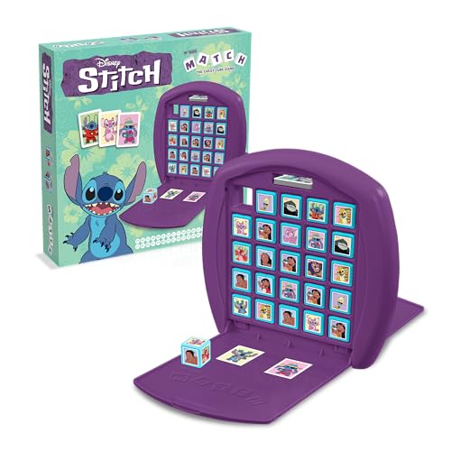Top Trumps Match Lilo & Stitch Giochi Da Tavolo - Giochi Da Tavolo Per 2 Giochi Educativi, Per Giocatori In Età 4 Plus E Fan Di Lilo & Stitch