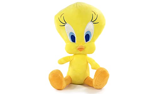 Play By Play Looney Tunes Peluche Looney Tunes, Qualità Super Soft (25/38 Cm, Tweety), Taglia Unica