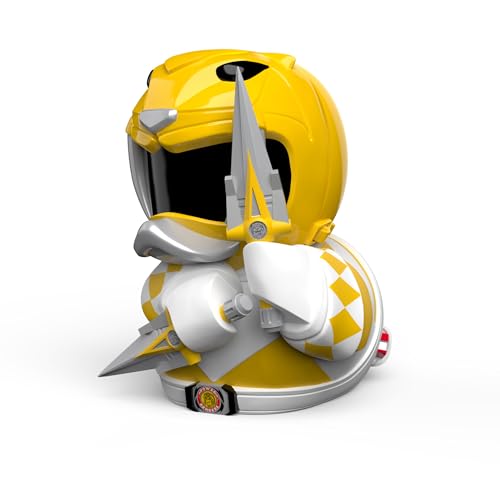 Tubbz Ns3484 First Edition - Statuetta Di Anatra In Gomma Vinilica Da Collezione, Collezione Ufficiale Power Rangers, Tv Per Bambini, Film E Videogioc