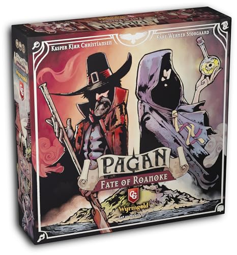Capstone Games | Pagan Fate Of Roanoke | Board Game | Base Game | 2 Players Ages 12+