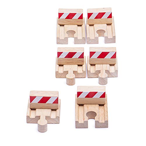 Bigjigs Rail Ammortizzatori (Confezione Da 6)