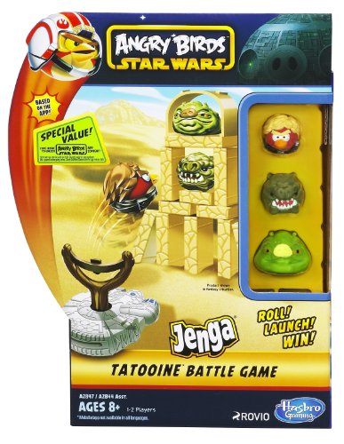 Hasbro Starwars Angry Birds - Jenga Launchers Pack Spiel