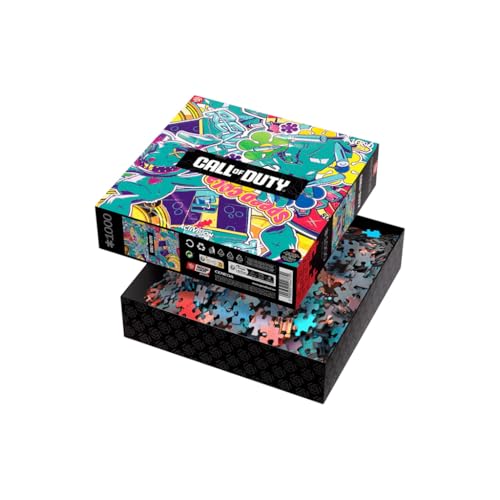 Good Loot- Call Of Duty Zombies Collage Puzzle 1000 Pcs, Multicolore, Gdl-24677