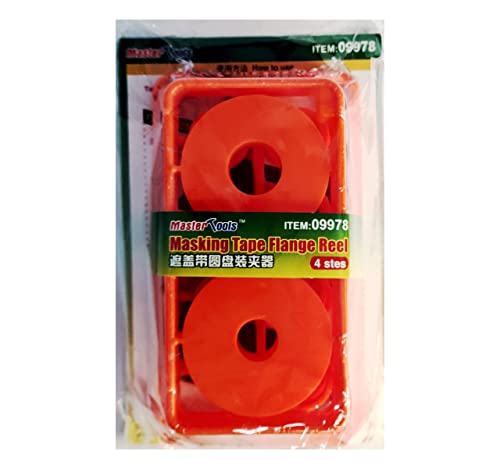 Master Tools Trumpeter 09978 - Masking Tape Flange Reel 4 Sets - Accessori Per Modellismo