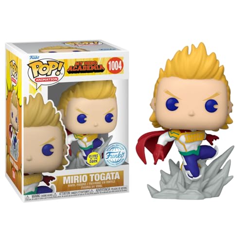 Pop My Hero Academia Mirio Togato Hot Topic Exclusive 1004 Glow In Dark