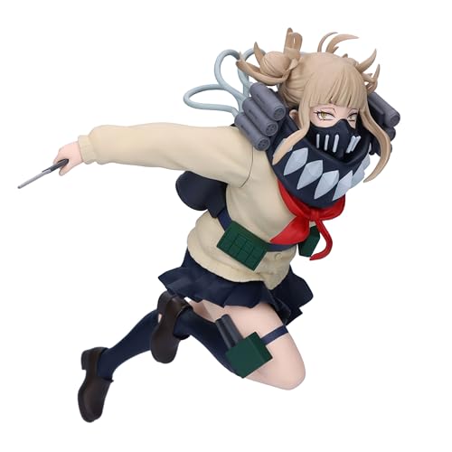 Banpresto Himiko Toga My Hero Academia Action Figure The Evil Villains Plus 11 Cm, Bp89716P Multicolore, Statuetta Da Collezione, Ideale Per I Fan Deg
