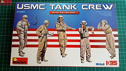 Usmc Tank Crew Kit 1:35 - Miniart - Kit Figure Militari - Kit Di Montaggio