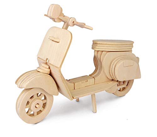 Quay Italian Scooter Woodcraft Kit Di Costruzione Fsc