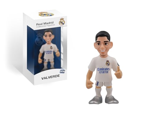 Minix Collectible Mn18420 Statuina Di Valverde, Real Madrid, Collezionabili Da 12 Cm Per Esposizione, Idea Regalo Per Bambini E Adulti, Fan Di Calcio