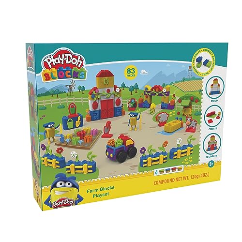 Grandi Giochi Blocks Play-Doh Playset Fattoria Pld06000