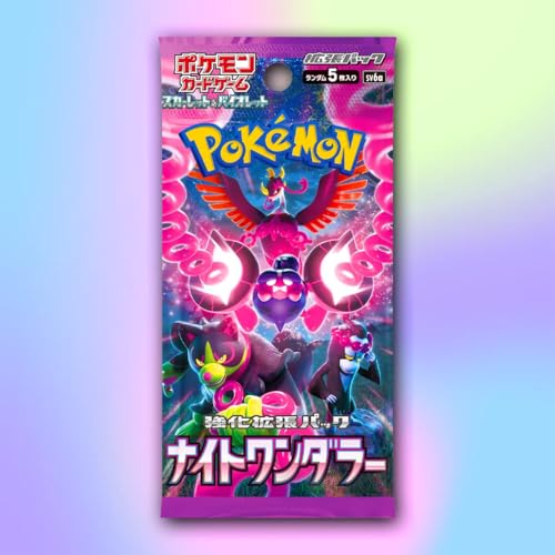 Pokémon Scarlet & Violet Night Hiker (Sv6A) Card Booster Pack - Jpn Company Sealed Authentic Japanese Ver.