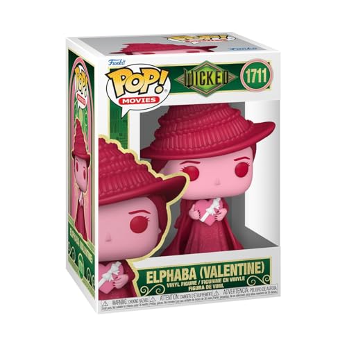 Funko Pop! Movies: Valentines - Wicked - Elphaba - Figura In Vinile Da Collezione - Idea Regalo - Merchandising Ufficiale - Giocattoli Per Bambini E A