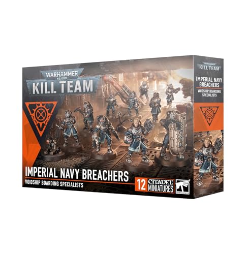 Games Workshop - Warhammer 40,000 - Uccidi Squadra: Imperial Navy Breachers (Edizione 2024)