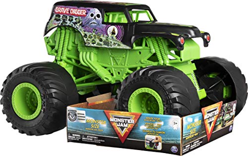 Monster Jam, Monster Size Grave Digger Monster Jam Truck, Scala 1:10
