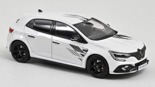 Modellino In Scala Norev Compatibile Con Renault Megane R.S. Ultime 2023 Pearl White 1:43 Model Scale Nv517746 241217
