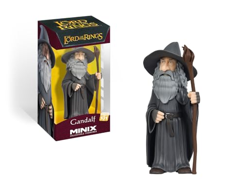Minix Collectible Figurines, Figura Da Collezione 12 Cm, Il Signore Degli Anelli, Gandalf, Collezionabili Per Esposizione, Idea Regalo, Giocattoli Per