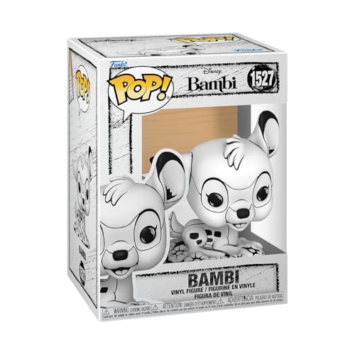 Funko Pop! Disney: Sketched - Bambi - Figura In Vinile Da Collezione - Idea Regalo - Merchandising Ufficiale - Giocattoli Per Bambini E Adulti - Movie