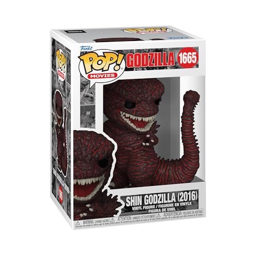 Funko Pop! Movies: Godzilla 70Th - Godzilla 2016 - Figura In Vinile Da Collezione - Idea Regalo - Merchandising Ufficiale - Giocattoli Per Bambini E A