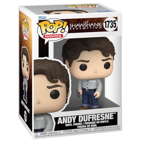 Funko Pop! Movies: Sr - Andy Dufresne - Shawshank Redemption - Figura In Vinile Da Collezione - Idea Regalo - Merchandising Ufficiale - Giocattoli Per