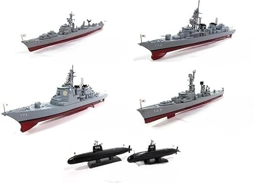 Deagostini Set Of 5 Japanese Military Ships 1/900 (Ref: Sd-10-12-27-31-68)
