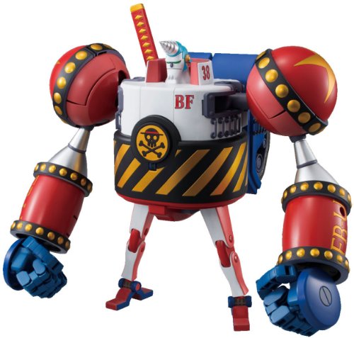 Bandai Hobby- General Franky, Bandai Best Mecha Collection One Piece Gundam Gunpla Model Building Kit, Multicolore, S, 4543112851864