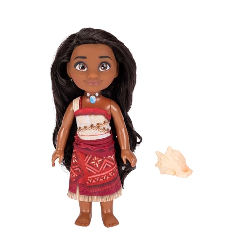 Oceania 2 Disney Bambola Petite Alta 15 Cm Di Vaiana, Capelli Da Pettinare, Abiti Ispirati Al Film, Estremamente Dettagliata E Articolata - Perfetta P