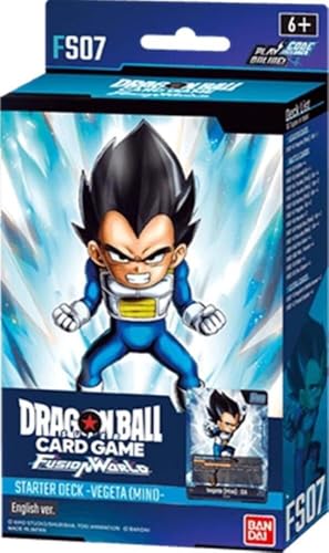 Dragon Ball Super Tcg: Mazzo Starter Mondo Fusion: Vegeta (Mini)