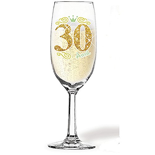 Dor Import Srl Flute Champagne 30 Anni In Vetro