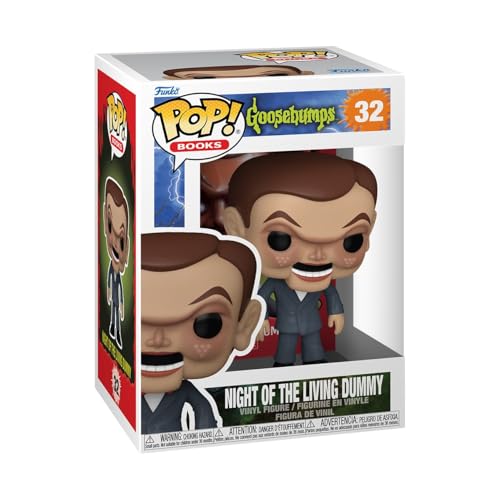 Funko Pop! Books: Gbs – Night Of The Ld - Mr. Slappy - Goosebumps - Figura In Vinile Da Collezione - Idea Regalo - Merchandising Ufficiale - Giocattol