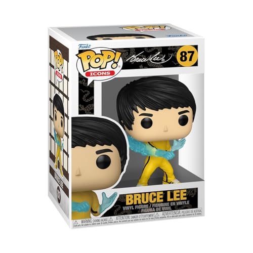 Funko Pop! Icons: Bruce Lee - Figura In Vinile Da Collezione - Idea Regalo - Merchandising Ufficiale - Giocattoli Per Bambini E Adulti - Movies Fans -