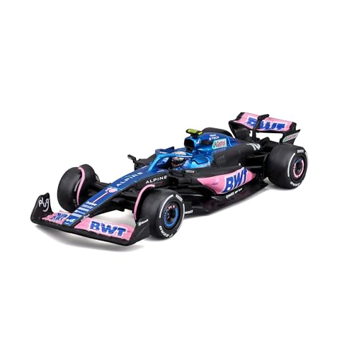 Bburago - 1/43 Racing - 2023 F1 Alpine - Con Casco #Gasly Veicolo - Formula 1 Sf Stagione 2023 In Metallo In Scala 1/43 ° Pilota #Gasly Con Casco, Cas