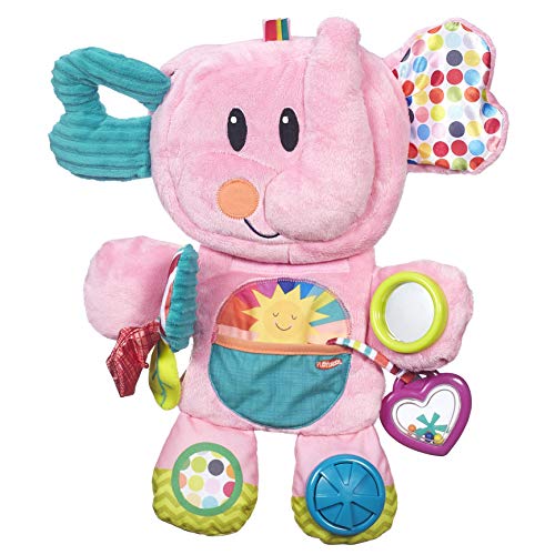 Hasbro Playskool- Playskool Fold 'N Go Busy Elephant-Rosa, B4939F02, Esclusivo Amazon