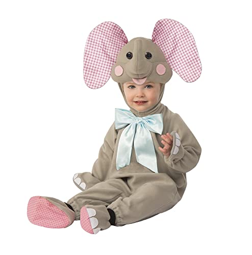 Rubie’S Costume Elly L'Elefante Per Bambini 12-18 Mesi (300726-T)