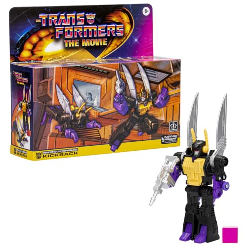 Hasbro The Transformers: The Movie Figurine Retro Kickback 14 Cm