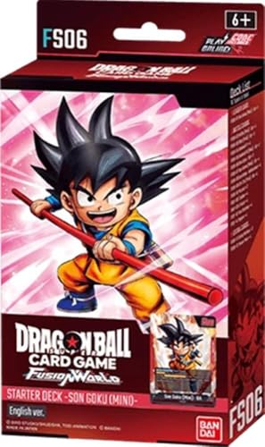 Dragon Ball Super Tcg: Mazzo Starter Mondo Fusion: Son Goku (Mini)