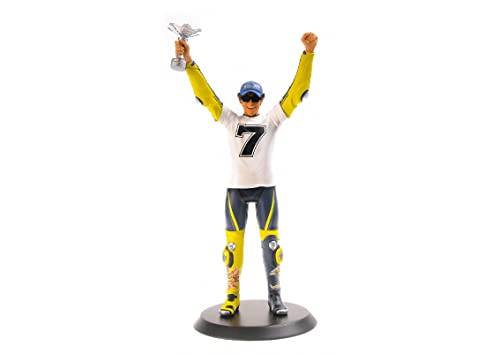 Minichamps 362051346 V Rossi Moto-Gp Sepang 2005 - Statuetta Pilota 1/6 In Resina - 7 Volte Campione Del Mondo - Collezione Modellismo - Alta Qualità