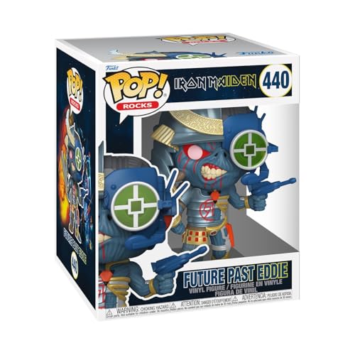 Funko Pop! Super: Iron Maiden - Senjutsu Eddie - The Future Past - Figura In Vinile Da Collezione - Idea Regalo - Merchandising Ufficiale - Giocattoli