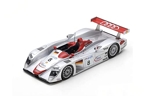 Spark Audi R8 1:18 2000 Frank Biela/Tom Kristensen/Emanuele Pirro Audi Sport Team Joest 18Lm00 24H Le Mans