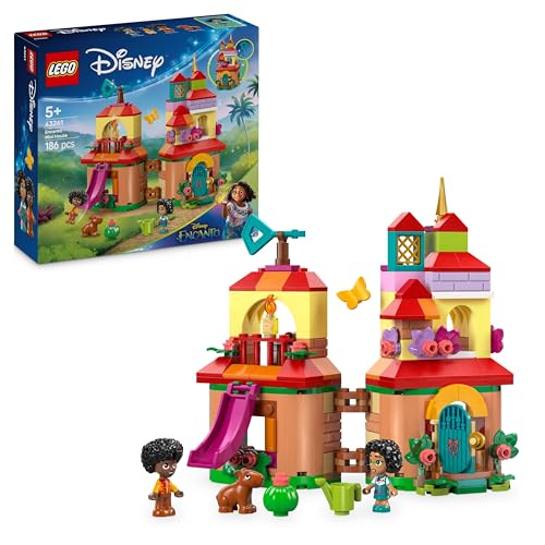 Lego ǀ Disney Mini-Casa Encanto, Casa Delle Bambole Giocattolo Da Costruire Con 3 Personaggi Madrigal Di Mirabel, Antonio E L'Animale Capibara, Giochi
