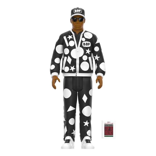Super7 Krs-One Reaction Figures Wave 02 - Action Figure Krs-1 (Autodistruzione)
