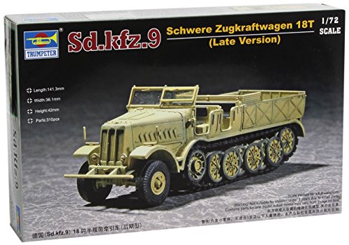 Trumpeter 07252 - Modellino Veicolo Militare Di Trasporto Truppe,18T, Tipo F3 In Scala 1:72