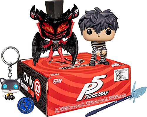 Funko Pop! Persona 5 Collector'S Box Arsene & Protagonist Pop Exclusive