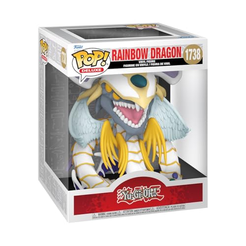 Funko Pop! Deluxe: Ygo - Rainbow Dragon - Yu-Gi-Oh! - Figura In Vinile Da Collezione - Idea Regalo - Merchandising Ufficiale - Giocattoli Per Bambini
