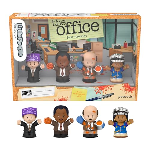 Littlepeople Collector - The Office: I Momenti Migliori, Set Da Collezione In Edizione Speciale Con 4 Personaggi Dalla Serie Tv Statunitense, Giocatto