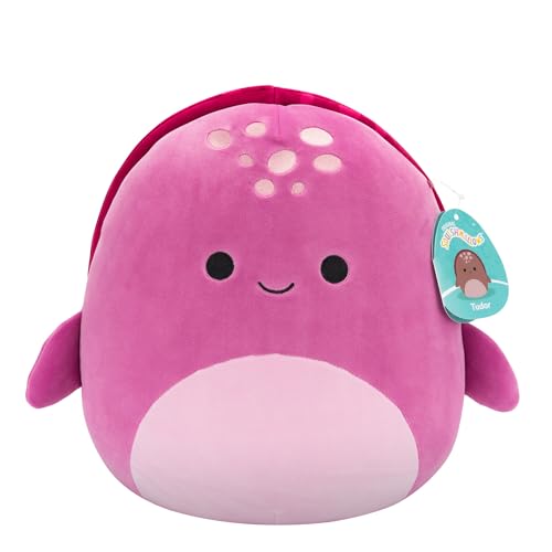 Squishmallows Sqcr06621 - Peluche Ufficiale Jazwares Tudor La Tartaruga, 30 Cm