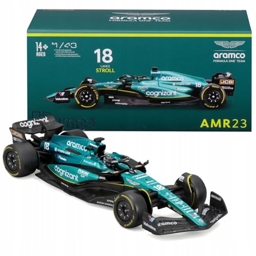 Bolid F1 Aston Martin Amr23 2023 Lance Stroll 1:43 Bburago 18-38091