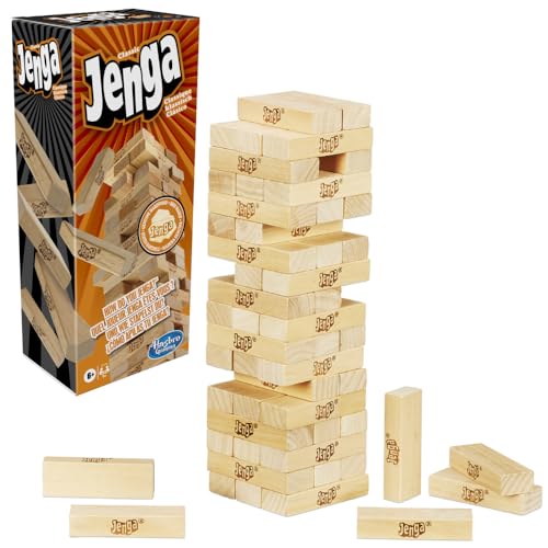 Hasbro - Jenga Gioco Di Precisione E Abilità [Versione Inglese]