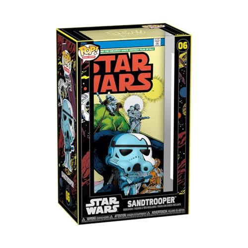 Funko Pop! Comic Cover: Sw – Sandtrooper - (1977) #31 - Star Wars- Figura In Vinile Da Collezione - Idea Regalo - Merchandising Ufficiale - Giocattoli