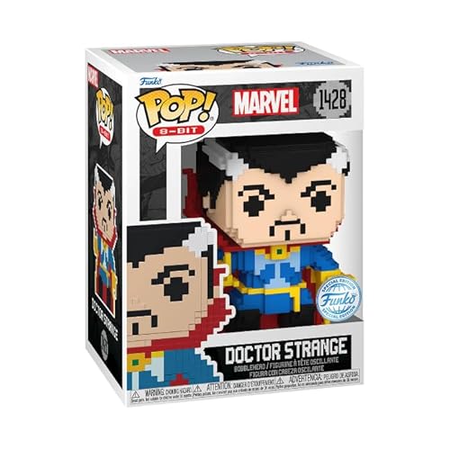 Funko Pop! Marvel: 8-Bit - Dr. Doctor Strange - Marvel Comics - Fumetti Marvel - Figura In Vinile Da Collezione - Idea Regalo - Merchandising Ufficial
