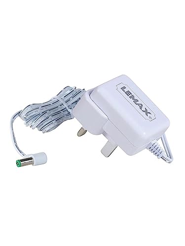 Lemax Power Adaptor 4.5V 550Ma-1 Output, Colore White, 74254-Uk